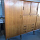 Vintage wardrobe from the 50s, produced by SAM furniture “half-century”