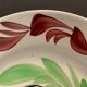 6 plates in earthenware rooster Terre de Fer Choisy Le Roy, 20th century