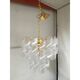 Murano Glass Virgola Chandelier by Simoeng