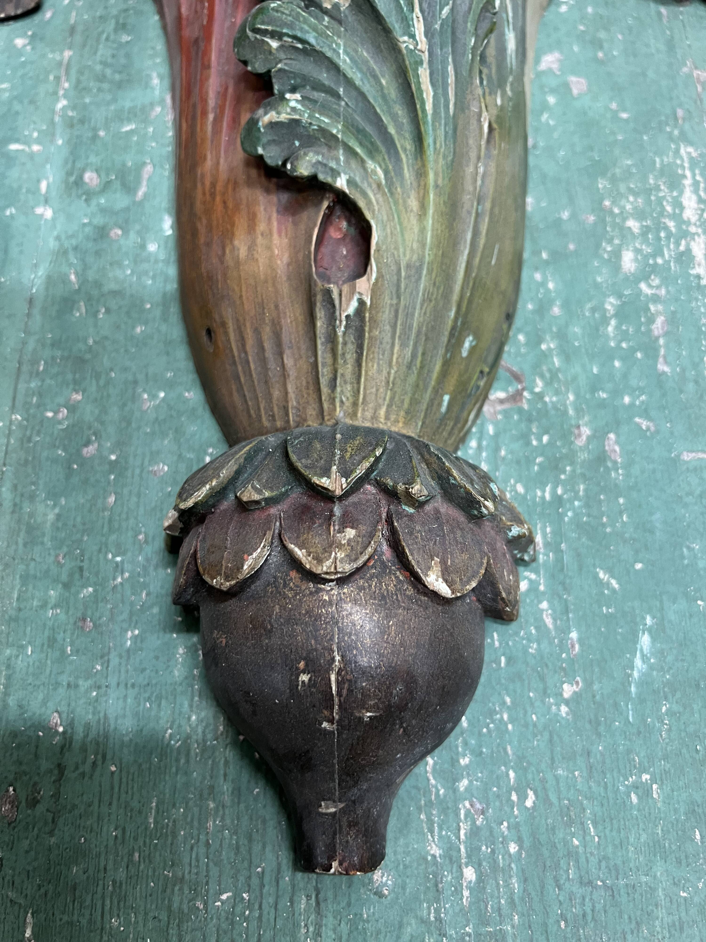 Pair of Italian wall lights