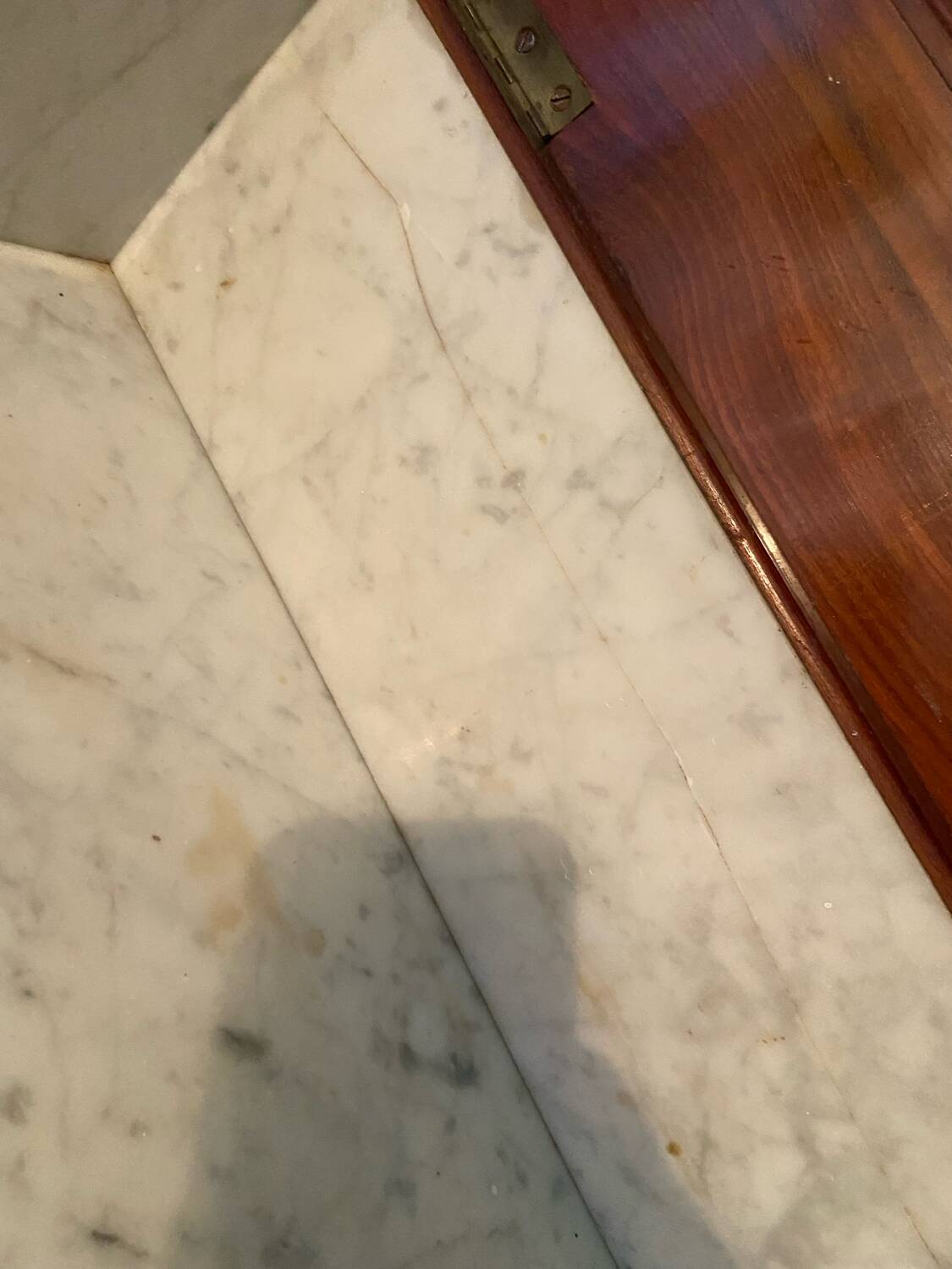 Railway-style bathroom furniture from the 1930s/40s.