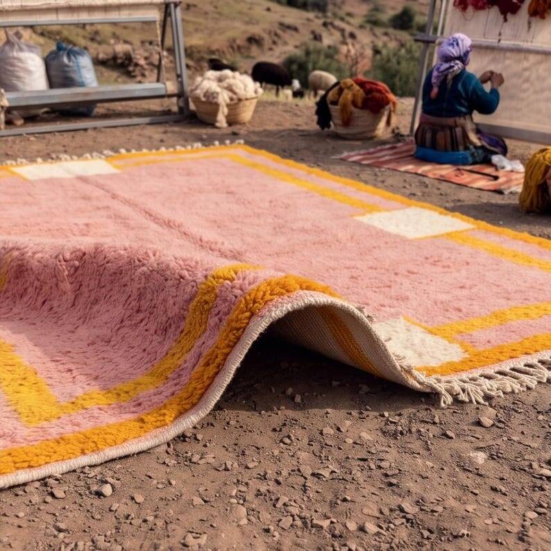 Handmade Berber Carpet – Softness, Authenticity & Character 200cm x 300cm