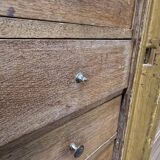 Classeur industriel vintage XL, caisson à tiroirs