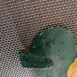 Towel/tea towels in pineapple shaped metal towel holder, hand painted - 1970s/1980s