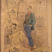 Tableau de Georges Henry Hautot - Caricature