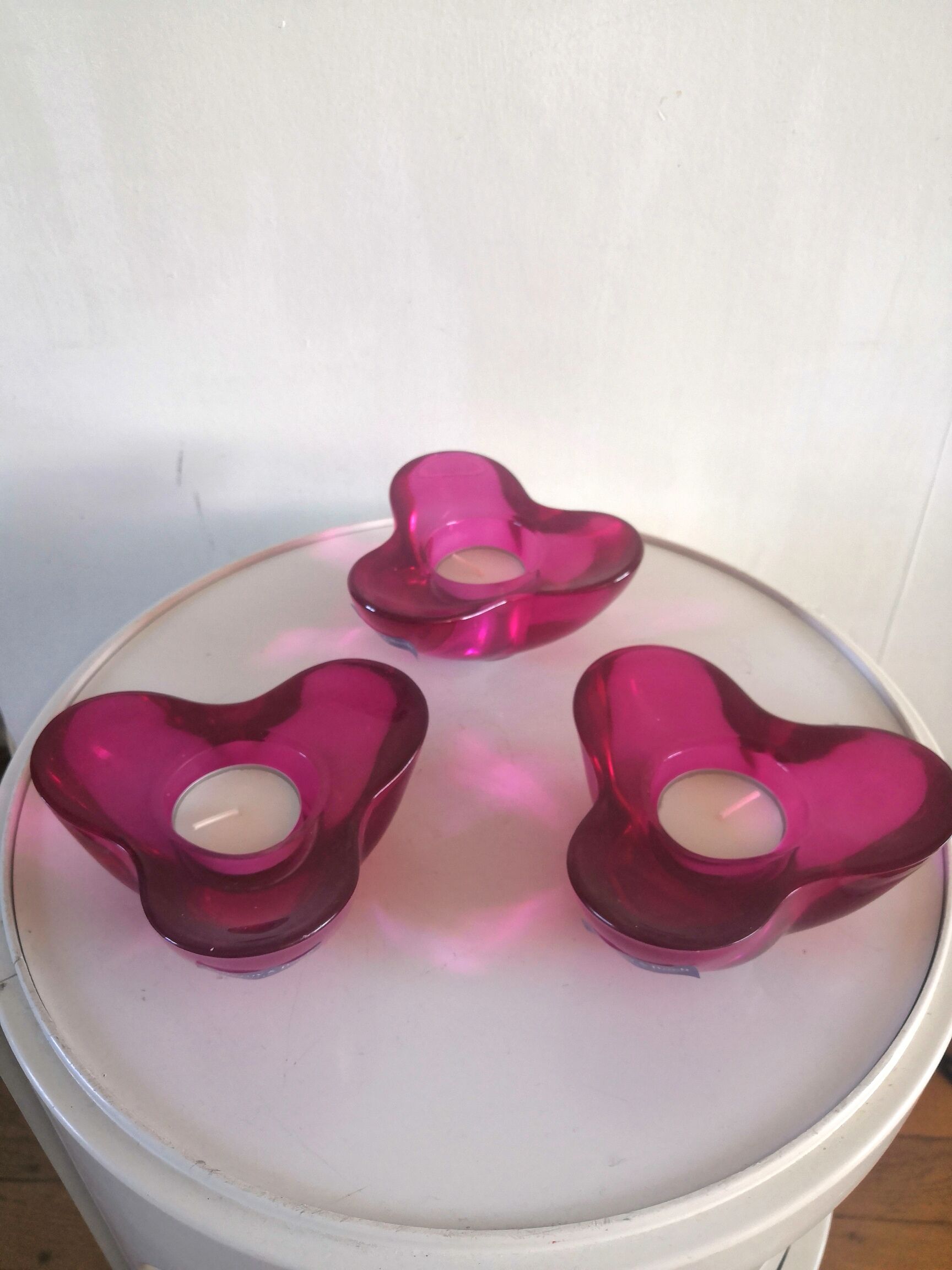3 Villeroy and Boch Lights & Moods collection photophores