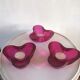 3 Villeroy and Boch Lights & Moods collection photophores