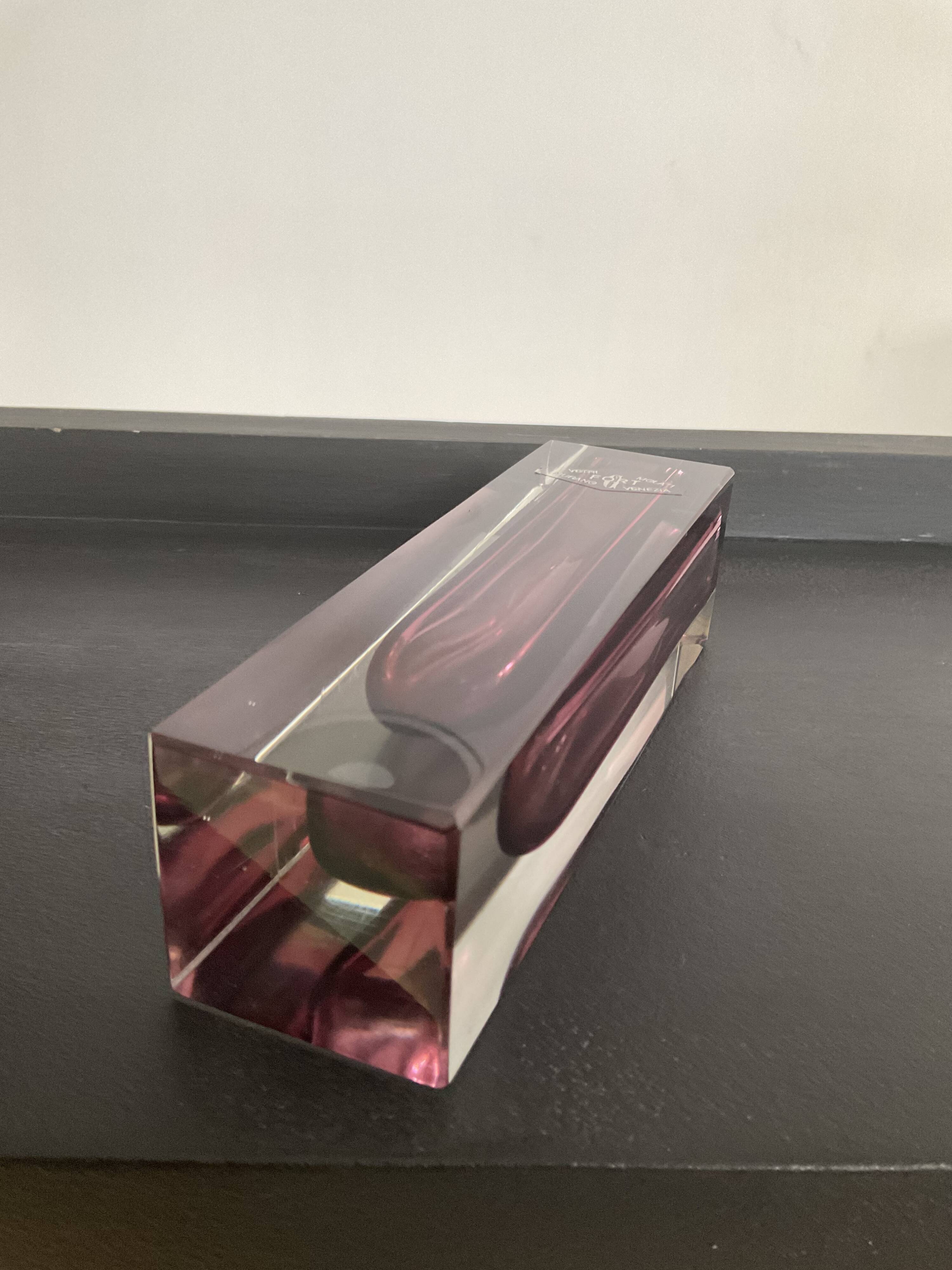 Murano Flávio Poli vase for Vetri from the 60s