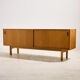 Restored model 21 buffet in oak by Gunni Omann for Omann Jun Møbelfabrik.