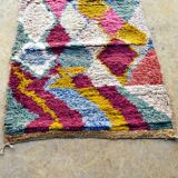 Moroccan Berber carpet hallway Boujaad 303 x 86 cm
