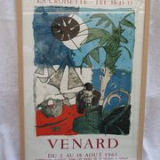 Affiche lithographiée de Venard