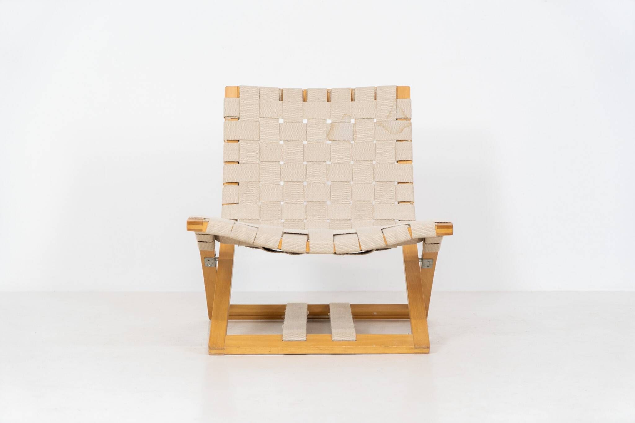 Rare folding chair by Ingmar Relling for Westnofa