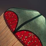 Retro lampshade with fringe "Loubianca".