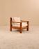 Pine armchair, 1970s