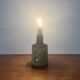Mid-century Danish studio ceramic table lamp by Frank Keramik, 1960s.
