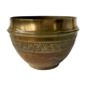 Cache pot en laiton vintage