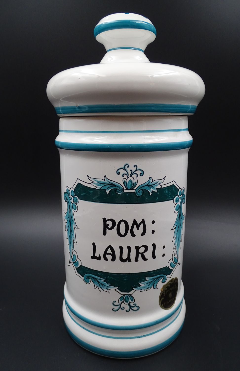 Clamecy earthenware pharmacy pot - Pharmacy Decoration - Medicine