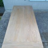 Dining table style solid oak monastery