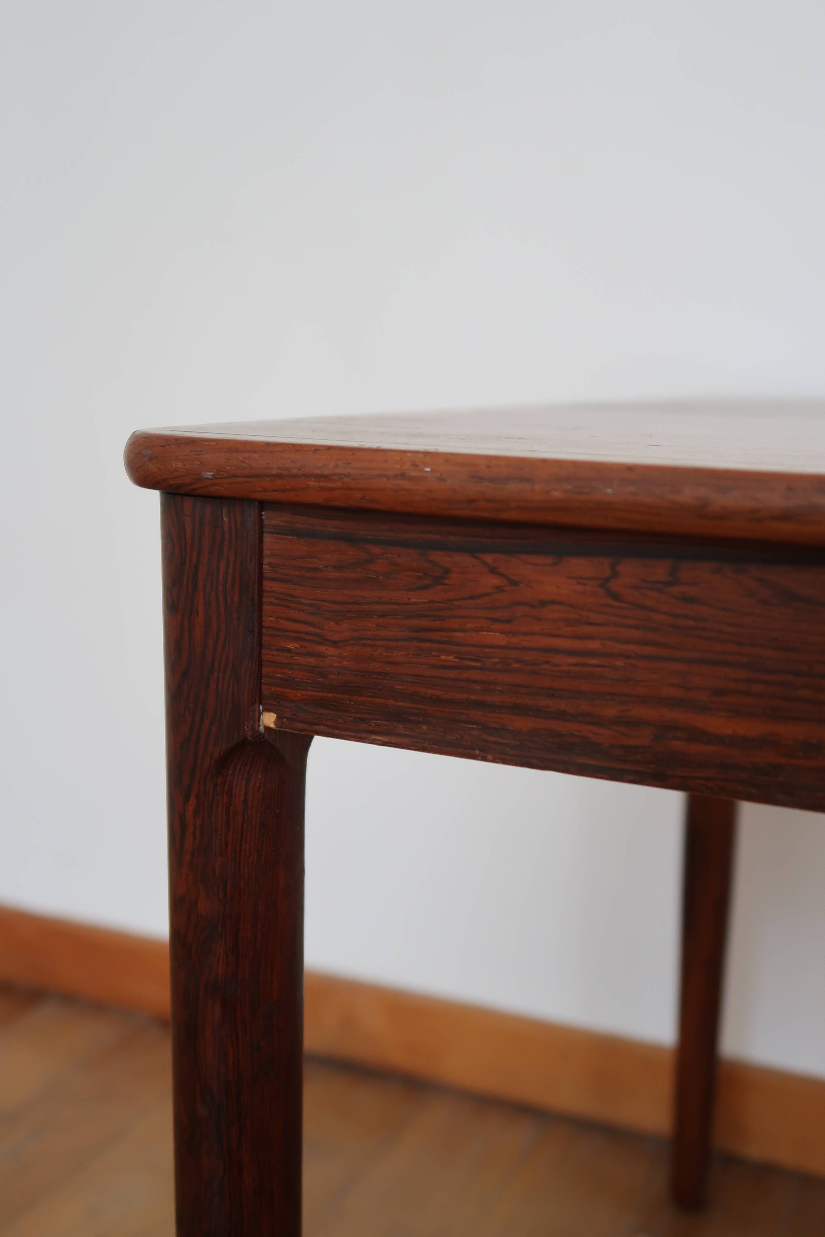 Rosewood coffee table made in Sweden