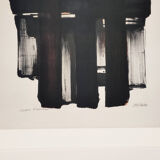 Lithographie Pierre Soulages