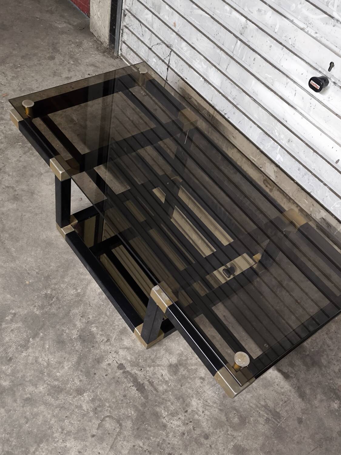 Vintage coffee table from the 1980s.