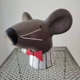 Mouse head in plaster sign baden collection germany