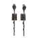 Heavy Pair of Cobra Wall Lights