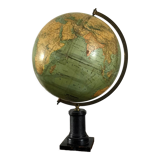 Globe map ancient world 1880 Ernst Schotte