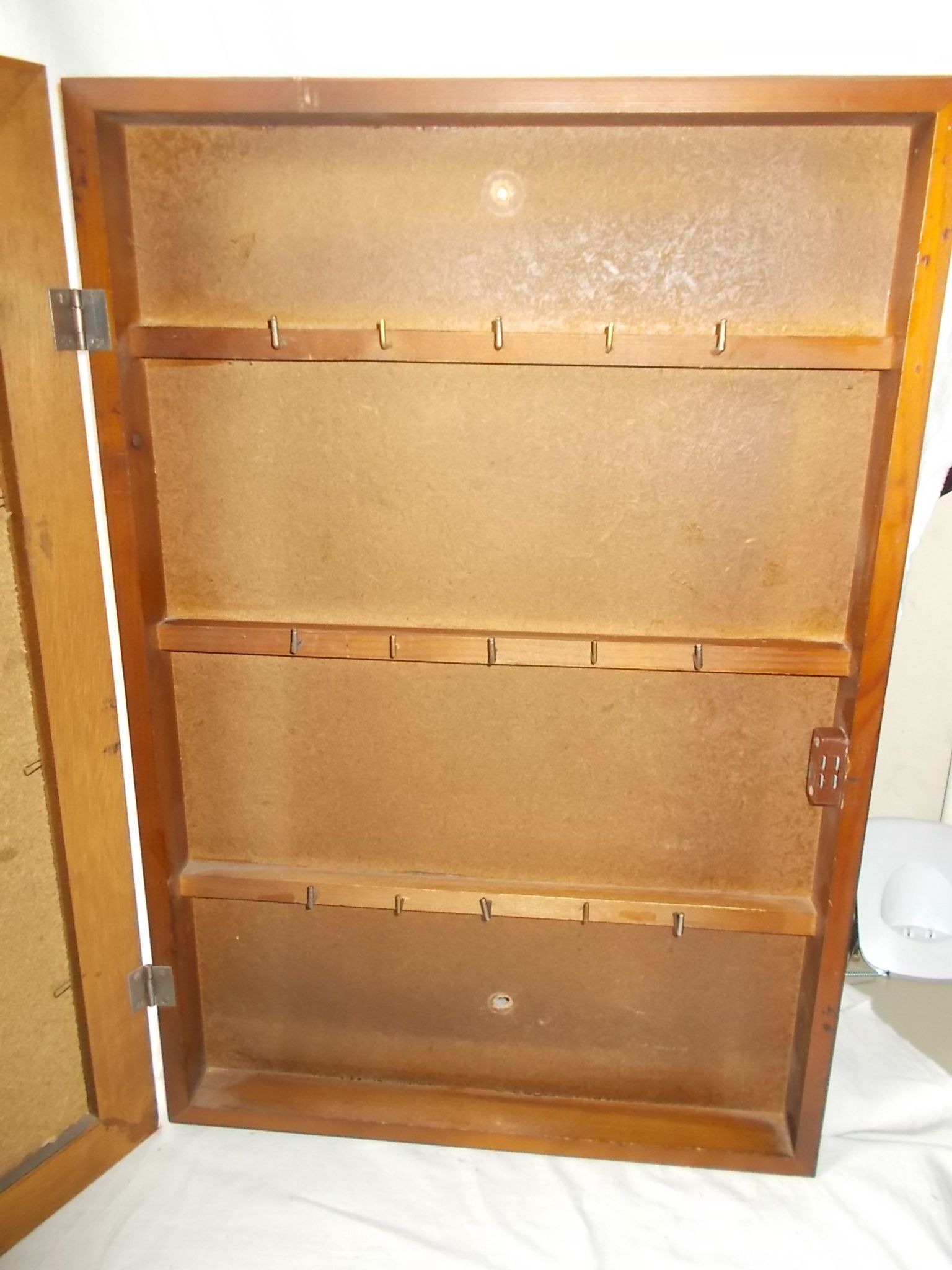 Boite à clés miroir vintage