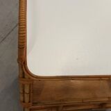 Vintage bamboo and rattan bar service