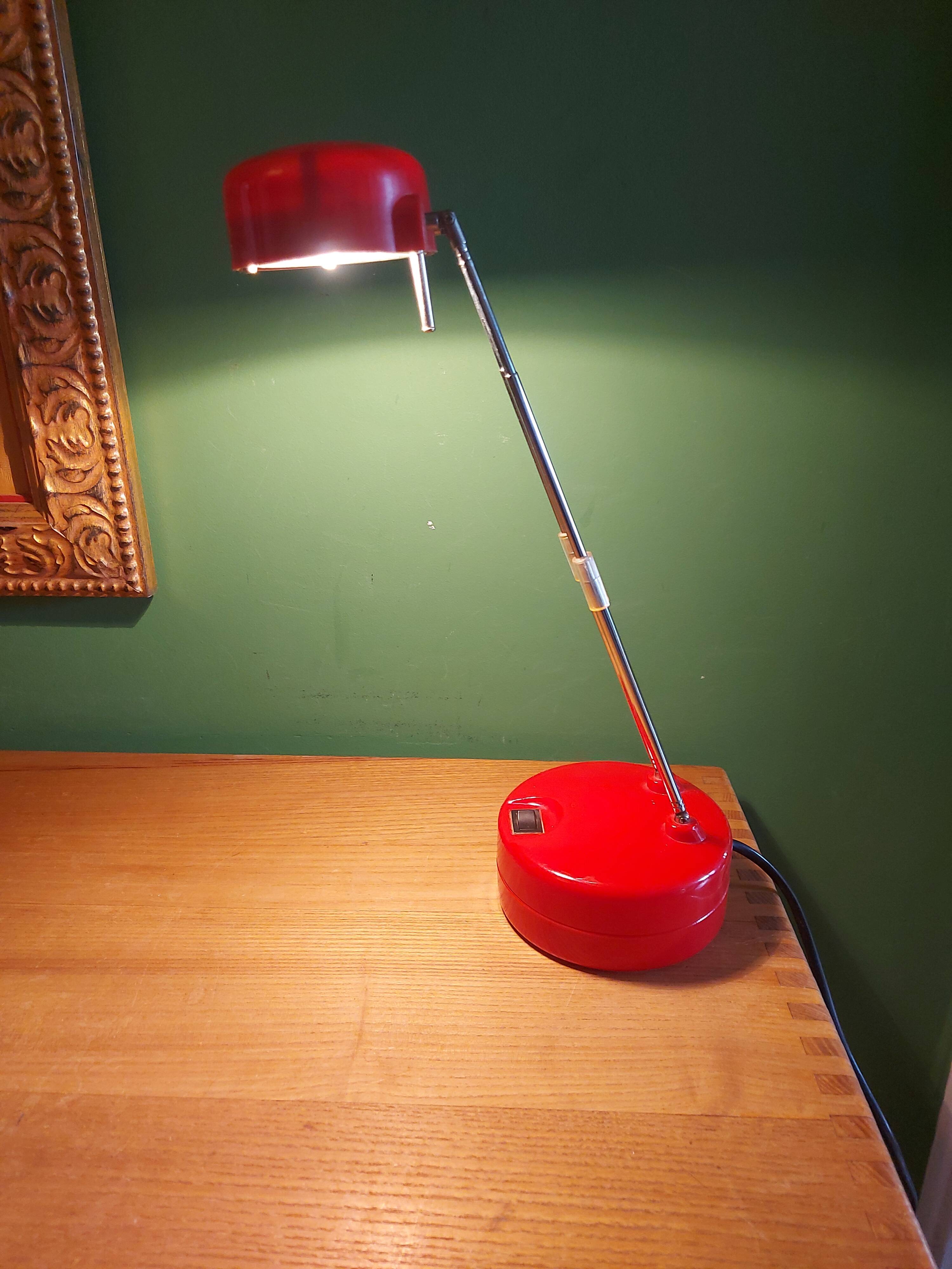 Telescopic lamp, vintage 80'S