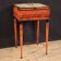 Elegant 20th century neoclassical style game table