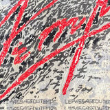 Bernard Quentin The Passage of Time hand-tufted wool art tapestry France 1998