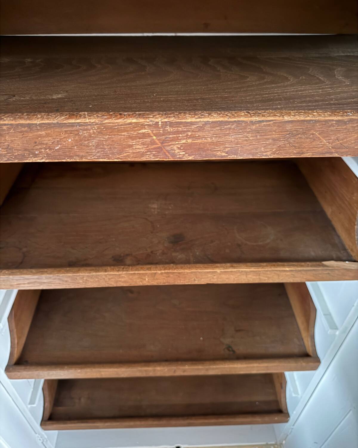 Patinated Parisian wardrobe (renovated)