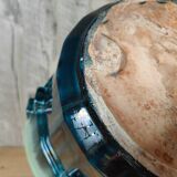 Iridescent Art Deco earthenware planter