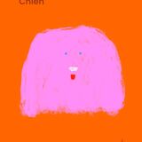 Colorful dog wall poster for child 30cm*40cm