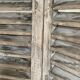 Paravent lamelle volet persienne vintage
