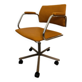 Fully restored Mustard Office Chair by Kovona K-384, Czechoslovakia 1970’s