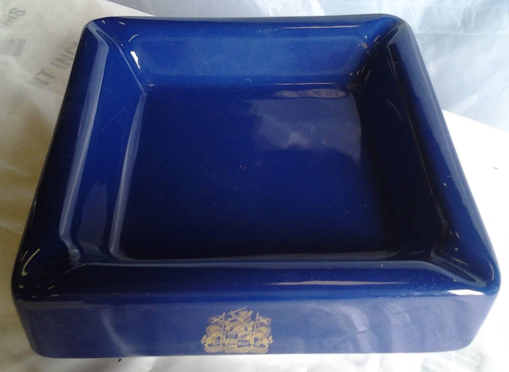 Ballantine's Vintage Advertising Ashtray