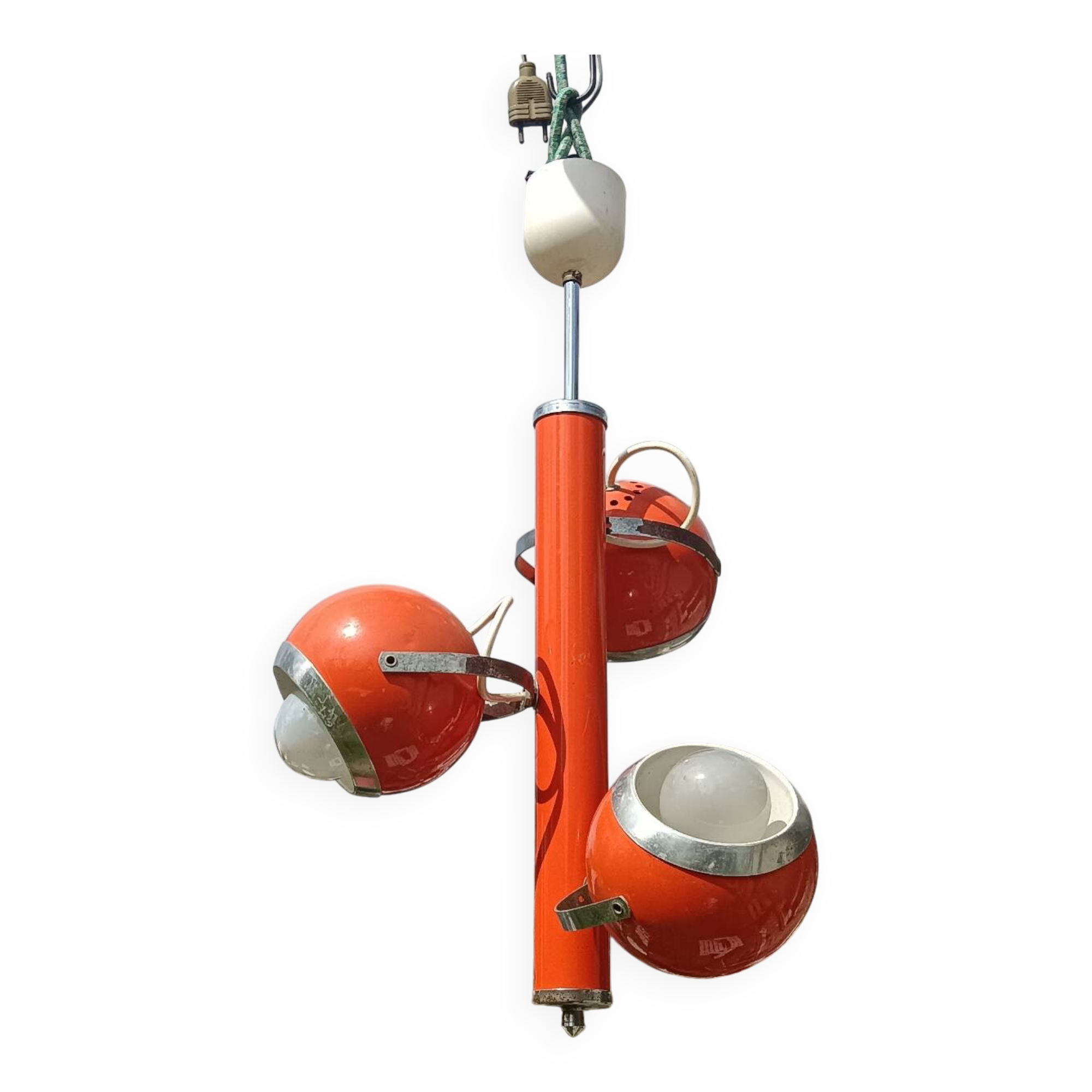 Anonymous eyeball pendant circa 1970