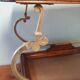 Serving trolley, vintage copper and wood trolley
