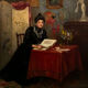 Scène d’intérieur, GP Masure, 1908