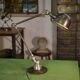 Lampe Jieldé 2 bras réglables sur socle par Jean-Louis Domecq 1950’s