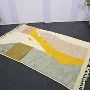 Tapis beni mrirt fait main traditionnelle taille 150 x 250 cm