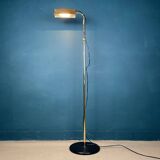 Italian brass floor lamp from the mid-century by Relux Milano, 1970s.