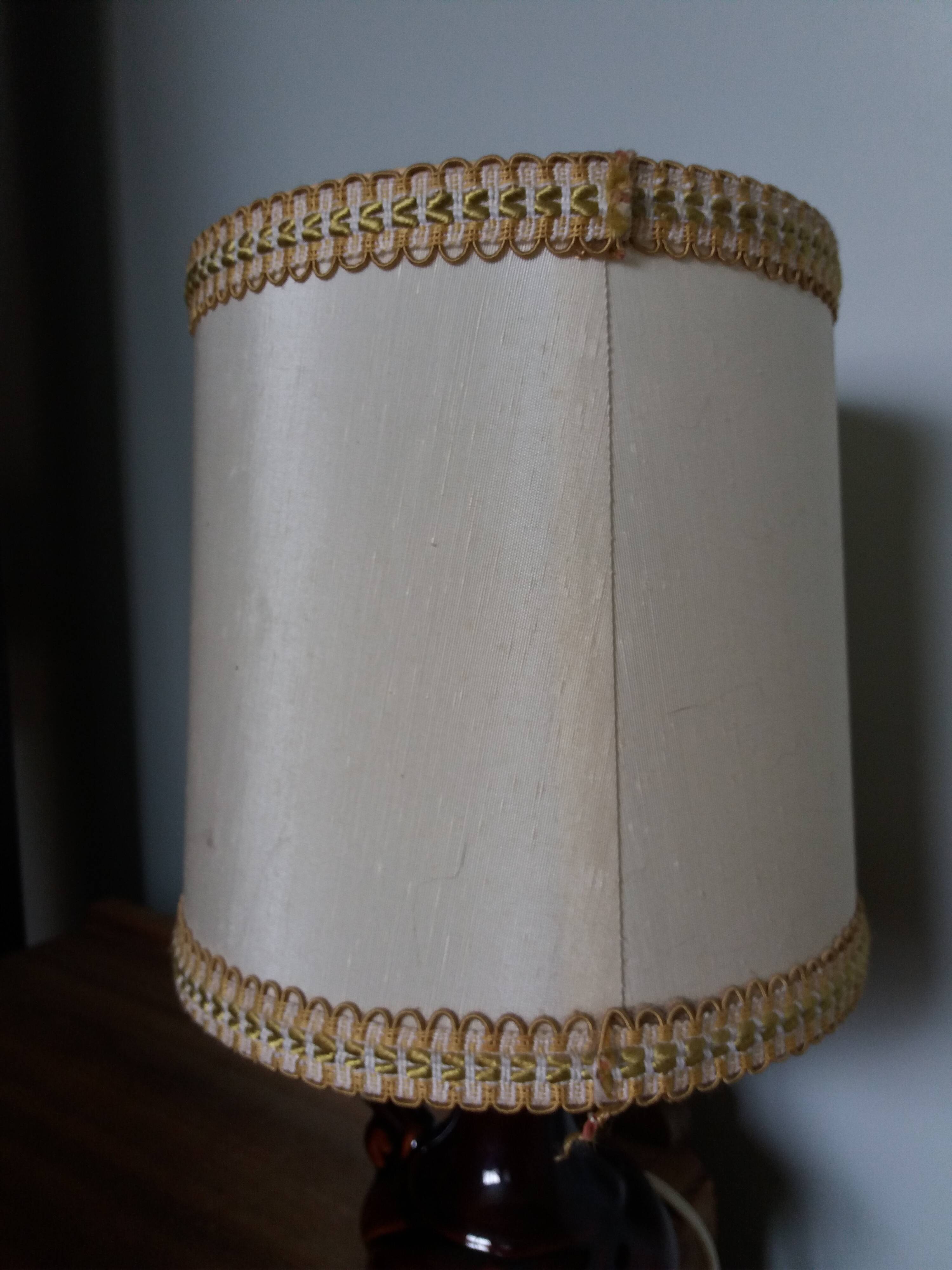 CVL table lamp with ceramic base