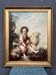 Painting "The Good Shepherd". Oil on canvas.