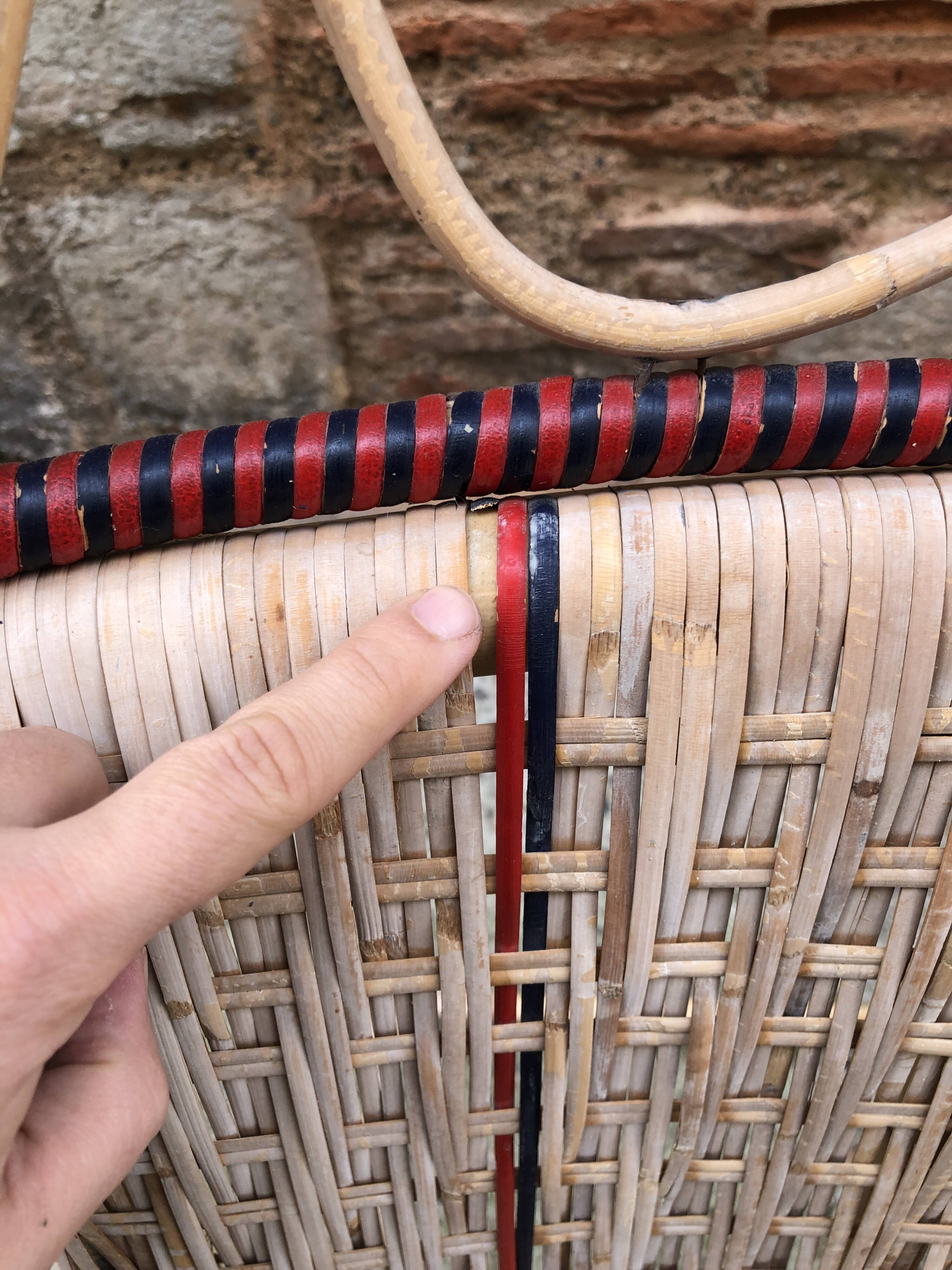 Rattan rocking chair