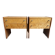 2 Halabala bedside tables, Loznice femina model, 1960