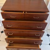 Vintage chiffonier with compass feet